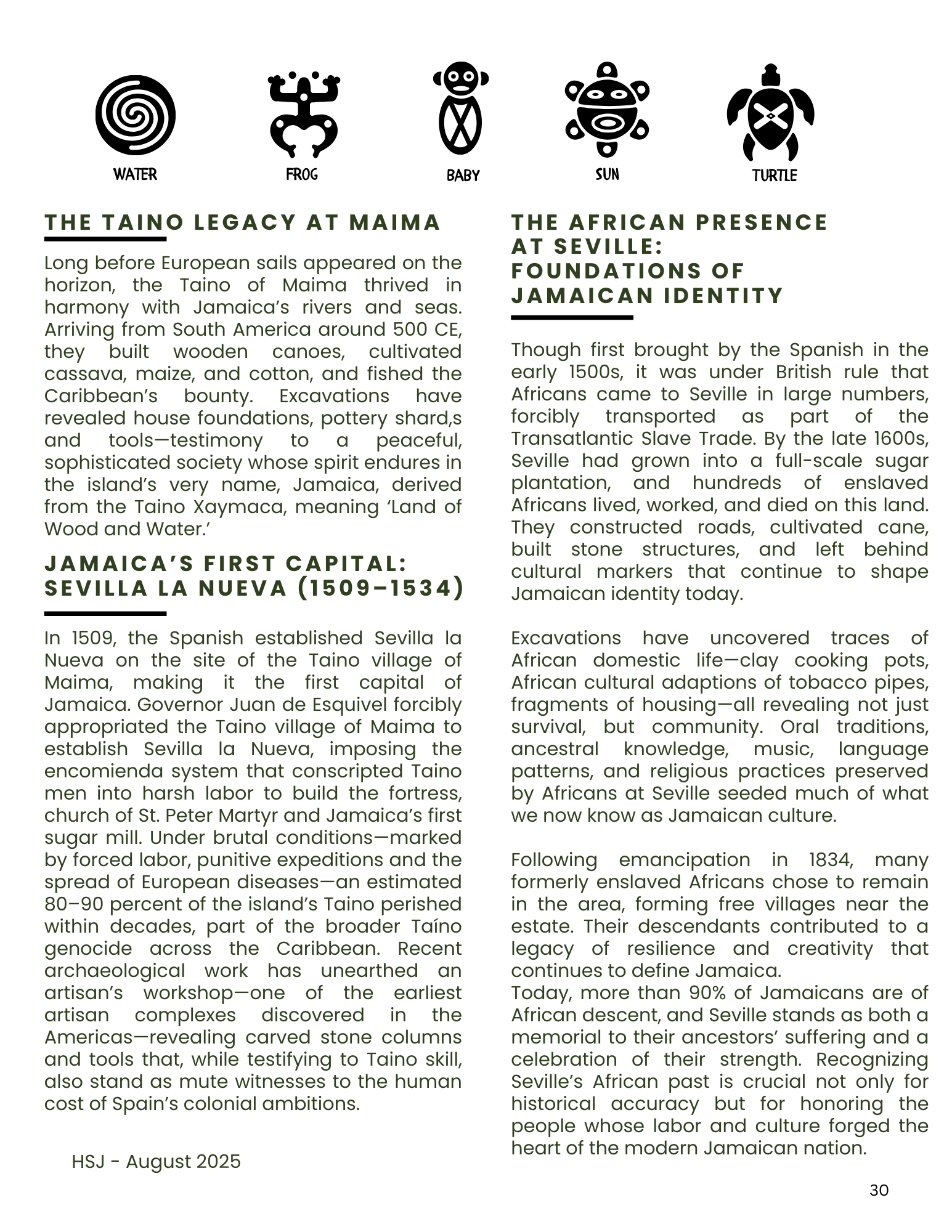 Seville Heritage Park Details